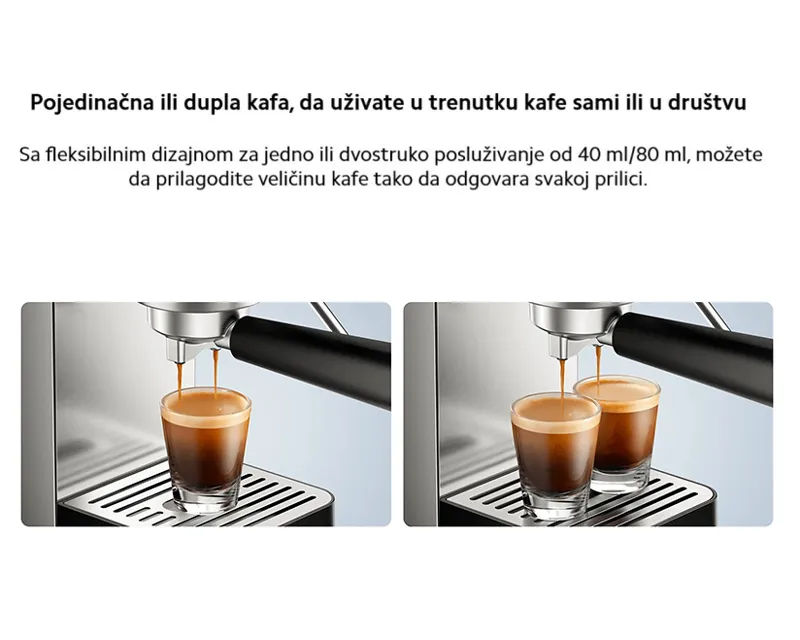 XIAOMI Semi-automatic Espresso Machine EU (BHR9798EU) Slika 9