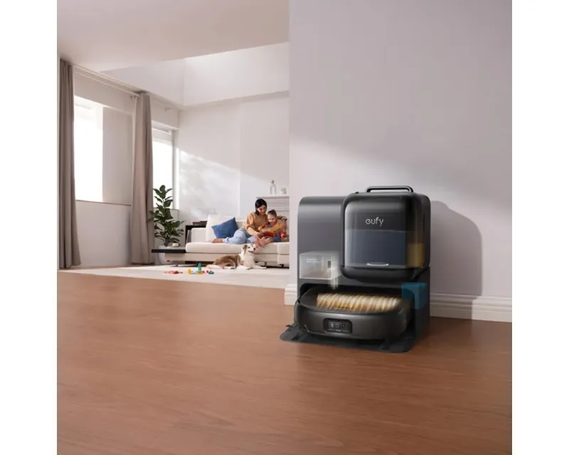ANKER Eufy Omni E28 Robot Usisivač sa Prenosnim Dubinskim Čistačem crni  Slika 3