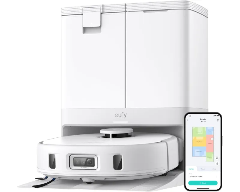 ANKER Eufy Omni X10 Pro MopMaster Robot Usisivač sa bazom beli  Slika 1