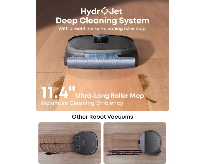 ANKER Eufy Omni E25 HydroJet Robot Usisivač sa bazom crni  Slika 4