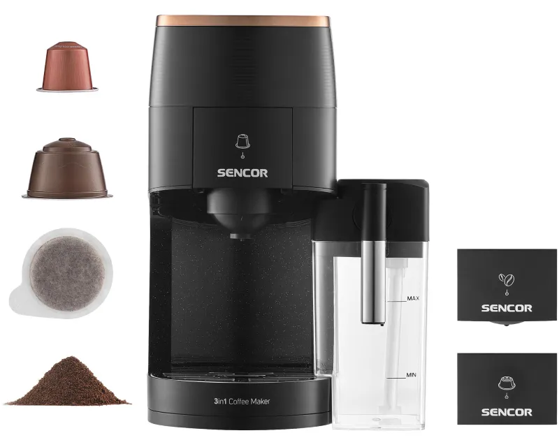 SENCOR SCC 3000BK Aparat za espresso kafu  Slika 9