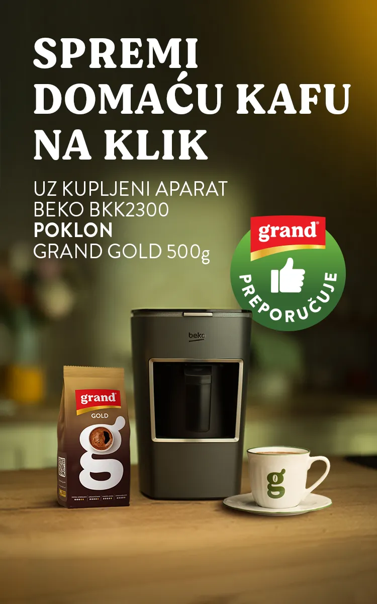 BEKO BKK 2300 G aparat za tursku kafu sivi Slika 3