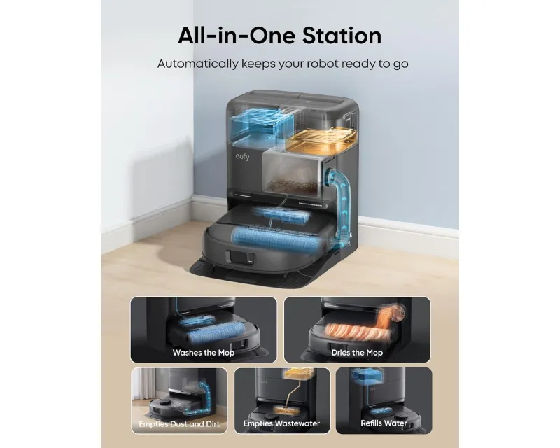ANKER Eufy Omni C28 Robot Usisivač crni Slika 8