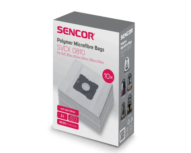 SENCOR SVCX 0810 Kese za usisivač SVC 55/60/83/85/93 (10 kom)  Slika 2