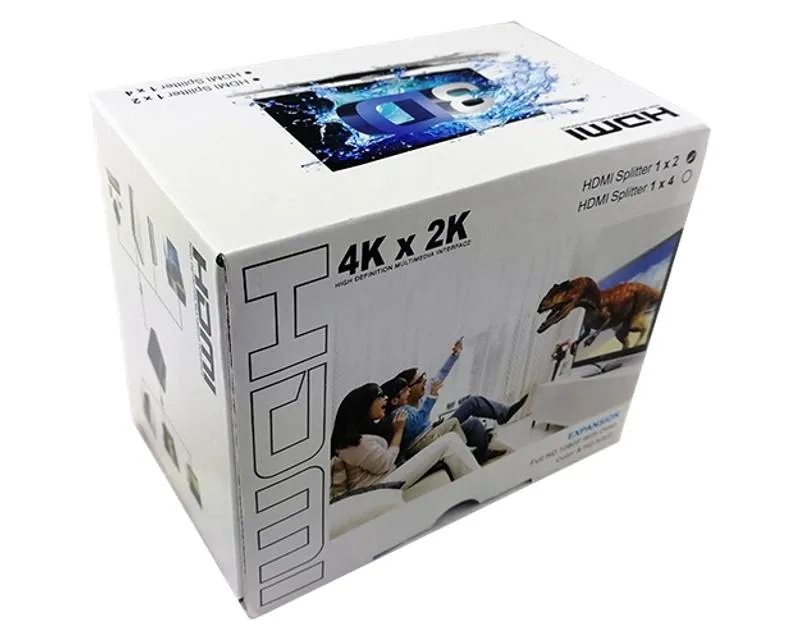 E-GREEN 2.0 HDMI spliter 2x out 1x in 4K x 2K Slika 3