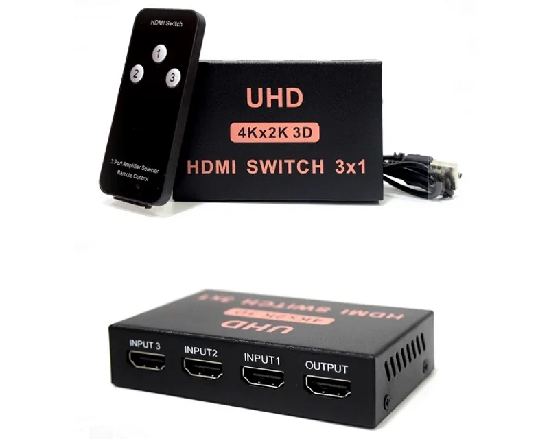 FAST ASIA HDMI Switch 3x1 4Kx2K 3D  Slika 1