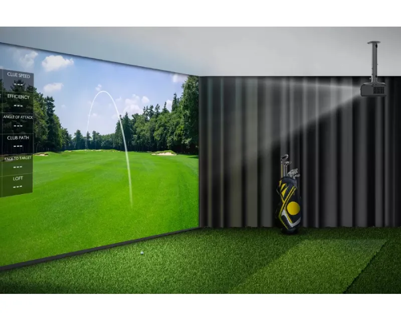 BENQ AH700ST Laser GOLF projector 4000 ANSI lumena 3.000.000:1 Short Trow projektor Slika 9