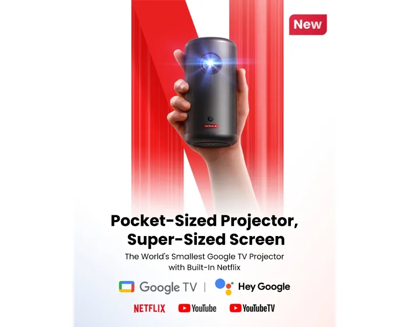 ANKER Nebula Capsule 3 Full HD Android TV projektor Slika 4