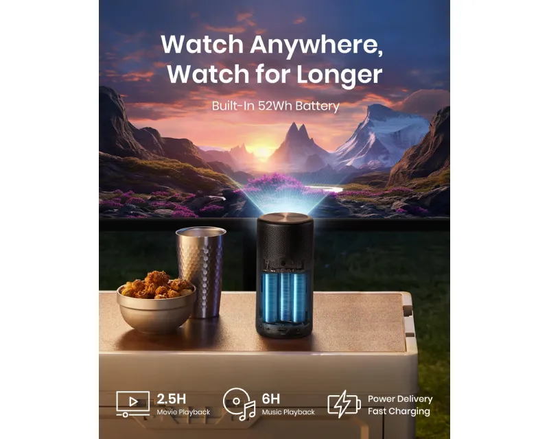 ANKER Nebula Capsule 3 Full HD Android TV projektor Slika 5