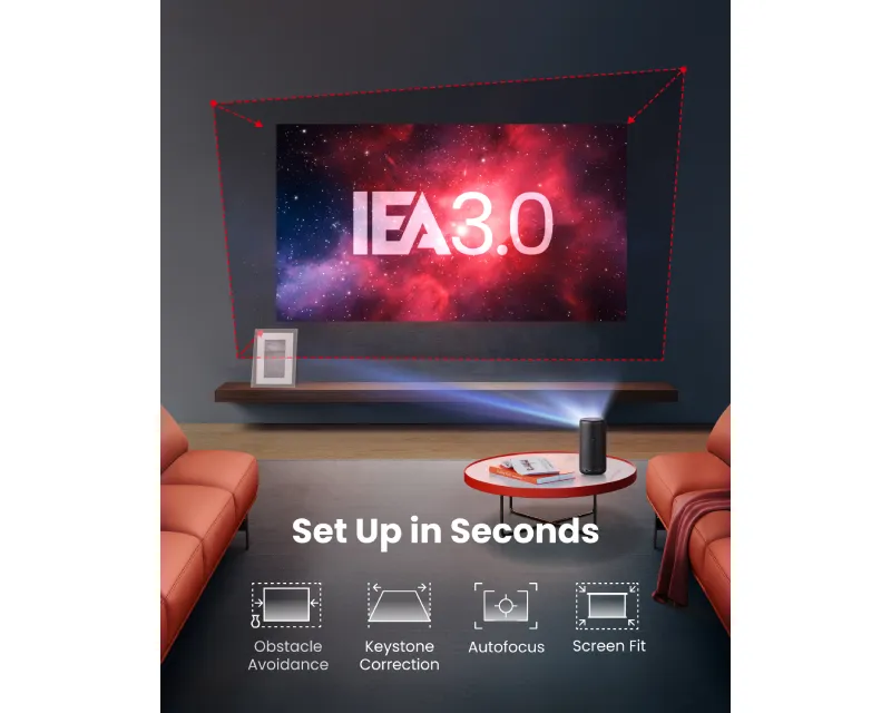 ANKER Nebula Capsule 3 Full HD Android TV projektor Slika 8