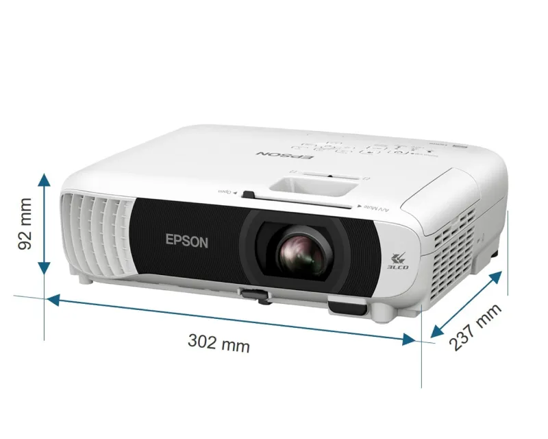 EPSON EB-W55 prenosivi Lamp Full HD 4000 ANSI lumena 16000:1 WiFi projektor  Slika 5