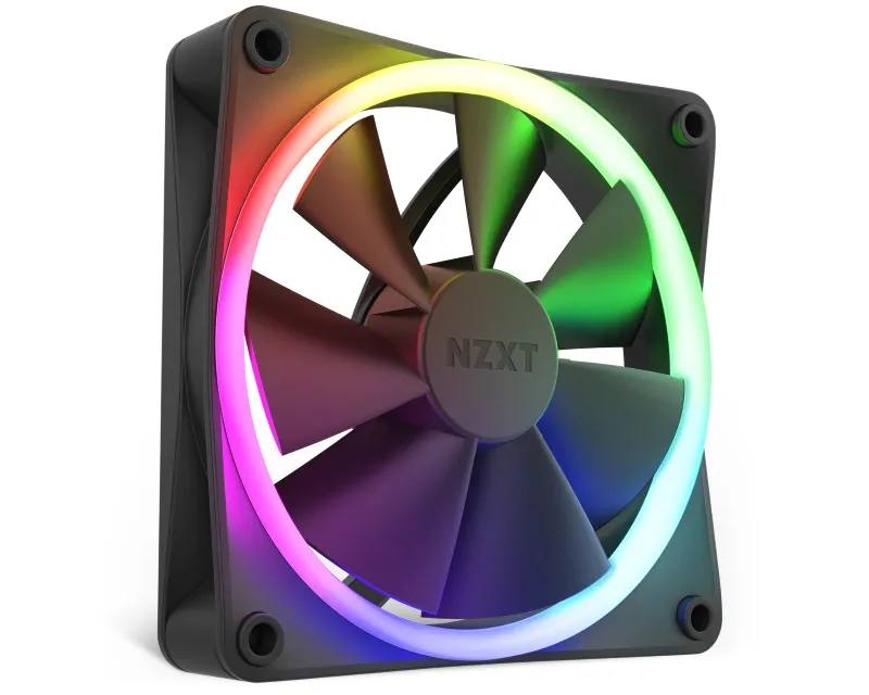 NZXT F120RGB 120mm ventilator crni (RF-R12SF-B1) Slika 1