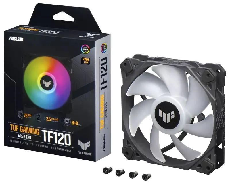 ASUS TUF GAMING TF120 ARGB ventilator  Slika 1