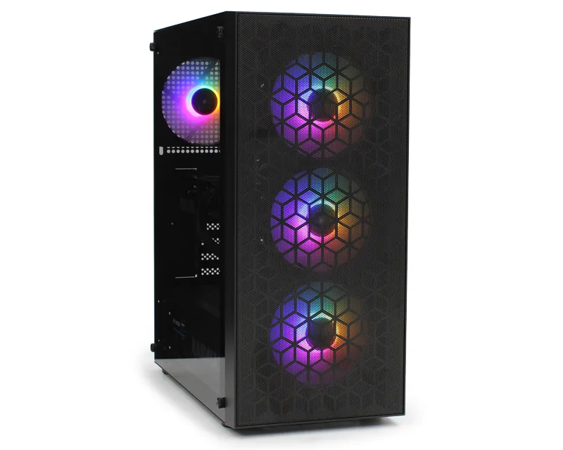 RAIDMAX Kućište X921 (4xStatic RGB fans, 3 in front, 1 in rear)  Slika 1
