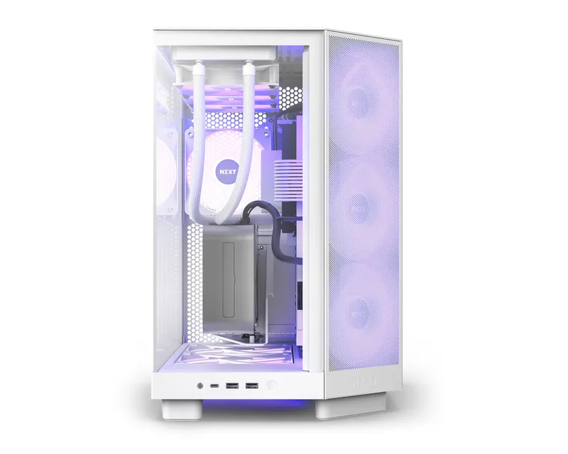 NZXT H6 Flow RGB kućište belo (CC-H61FW-R1) Slika 4