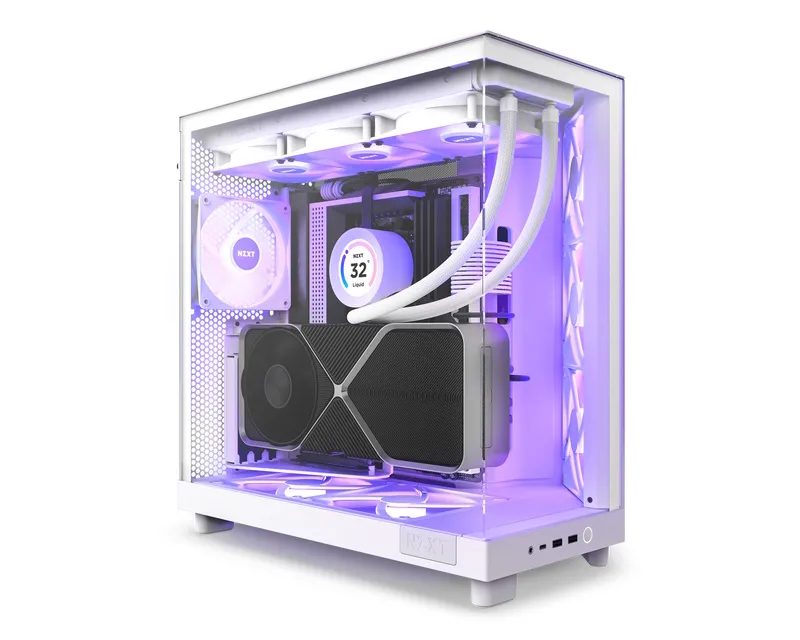 NZXT H6 Flow RGB kućište belo (CC-H61FW-R1) Slika 5