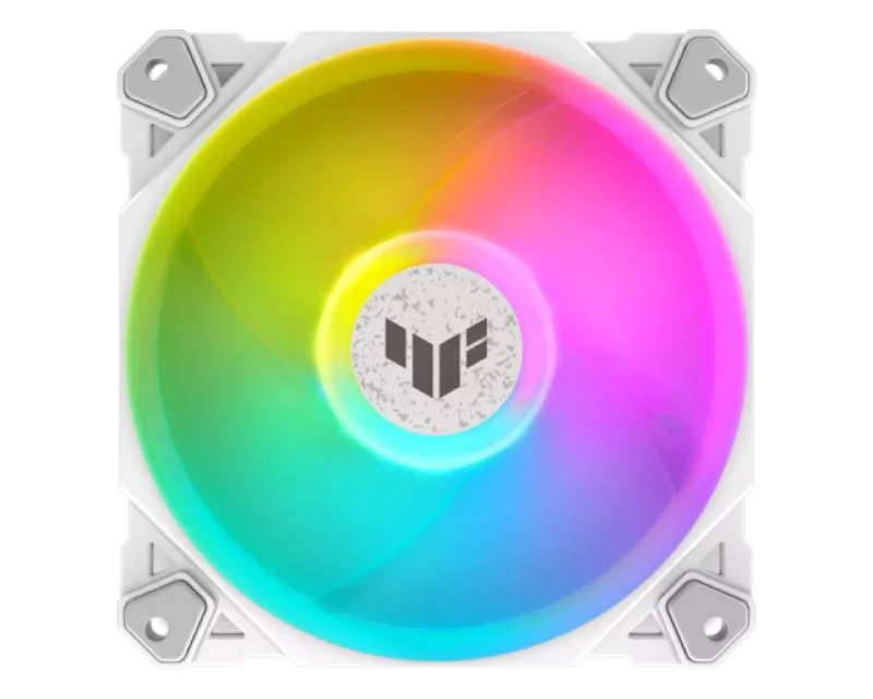 ASUS TUF GAMING TF120 ARGB WHITE EDITION ventilator Slika 1