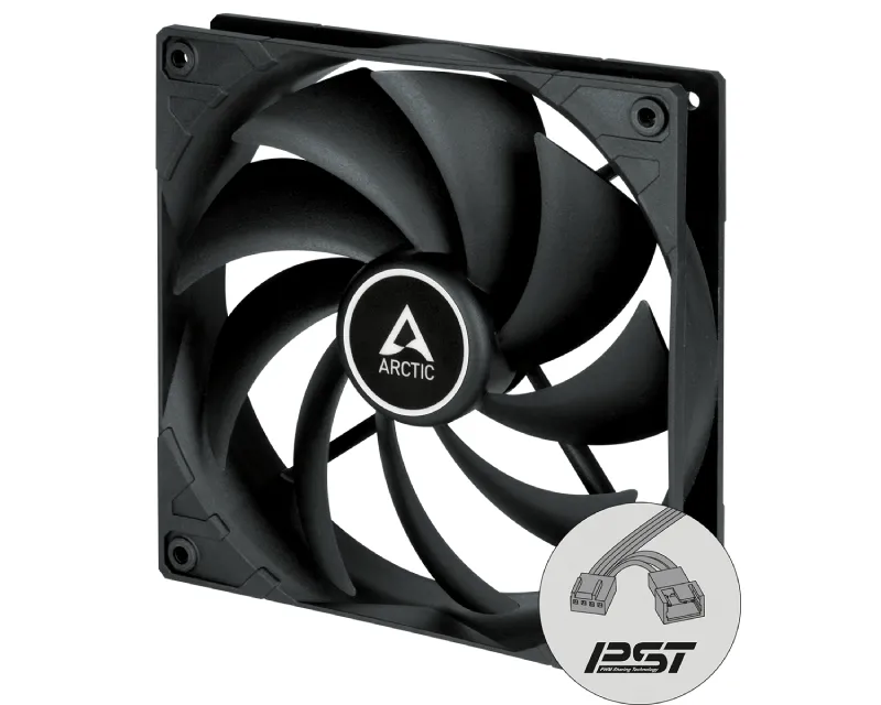 ARCTIC F14 PWM PST CO 140mm ventilator crni (ACFAN00220A) Slika 1