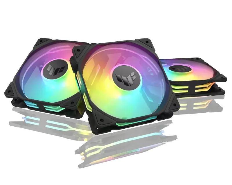 ASUS TUF GAMING TR120 ARGB REVERSE BLACK 3IN1 ventilator Slika 9