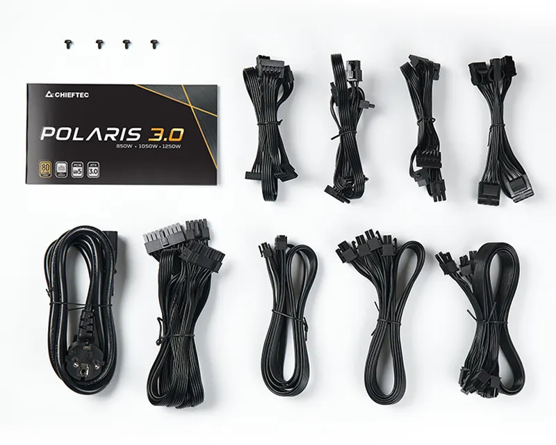 CHIEFTEC PPS-1250FC-A3 1250W POLARIS 3.0 80Plus Gold modularno napajanje 5Y Slika 8