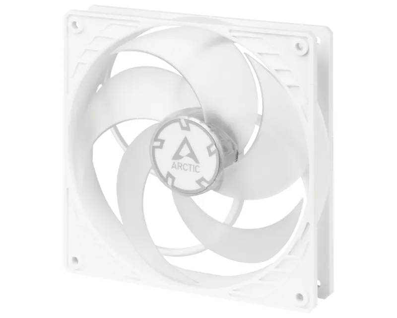 ARCTIC P14 PWM 140mm ventilator transparent beli (ACFAN00223A) Slika 1