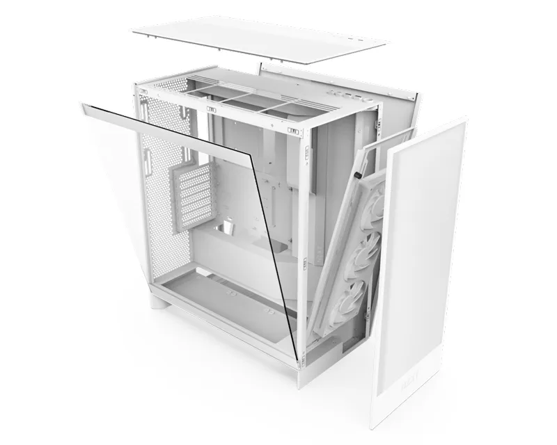 NZXT H7 Flow RGB kućište belo (CM-H72FW-R1) Slika 6