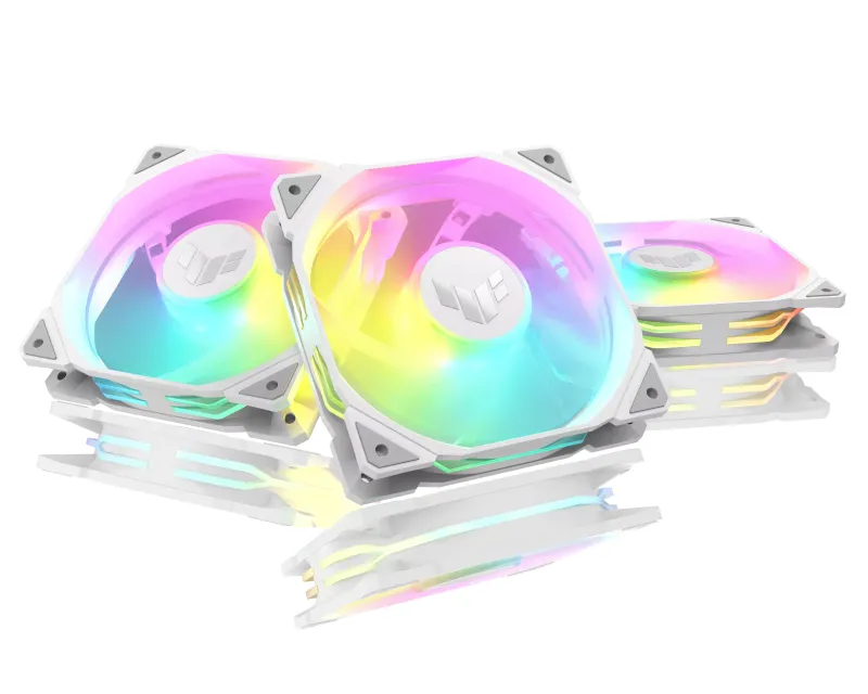 ASUS TUF GAMING TR120 ARGB REVERSE WHITE 3IN1 ventilator Slika 1