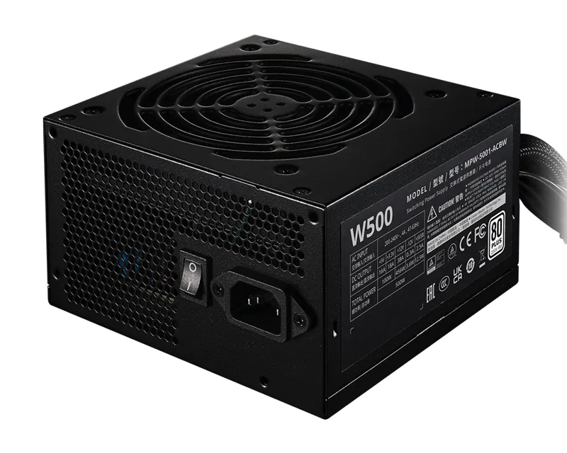 COOLER MASTER Elite NEX W500 500W napajanje (MPW-5001-ACBW-BE1) 3Y Slika 1