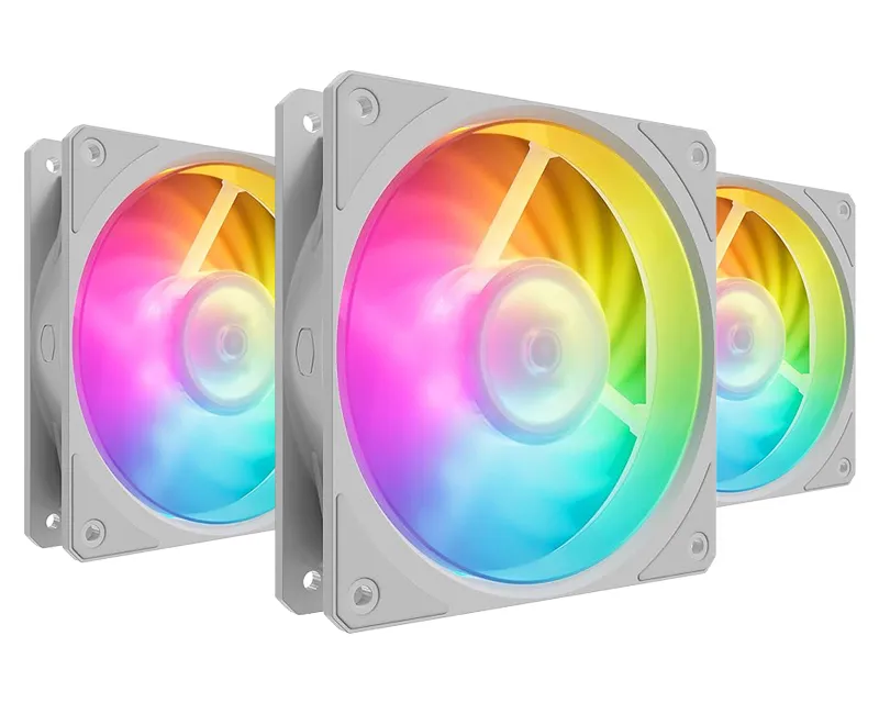 COOLER MASTER Mobius 120P ARGB White 3-pack kit ventilator (MFZ-M2DW-243P2-R1) Slika 1