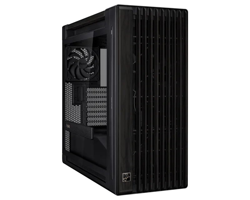 ASUS PROART PA602 WOOD TG PWM BLACK kućište crno Slika 1
