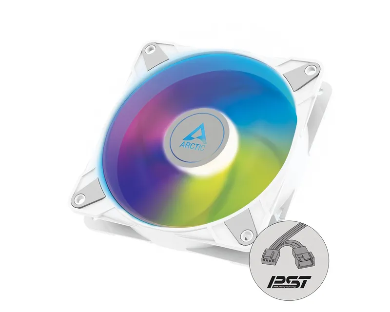 ARCTIC P12 PWM PST 120mm ventilator A-RGB beli (ACFAN00254A) Slika 1