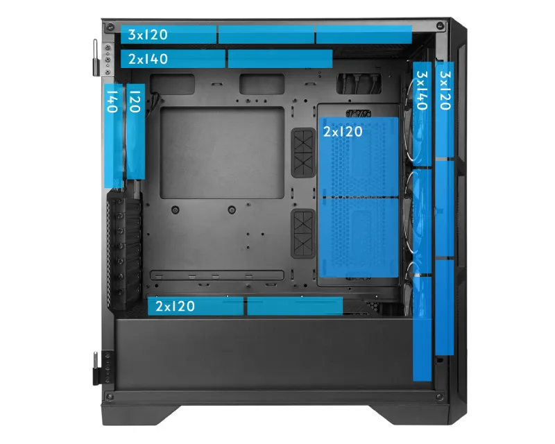 CHIEFTEC APEX LUMO GA-01B-L-OP kućište Slika 8
