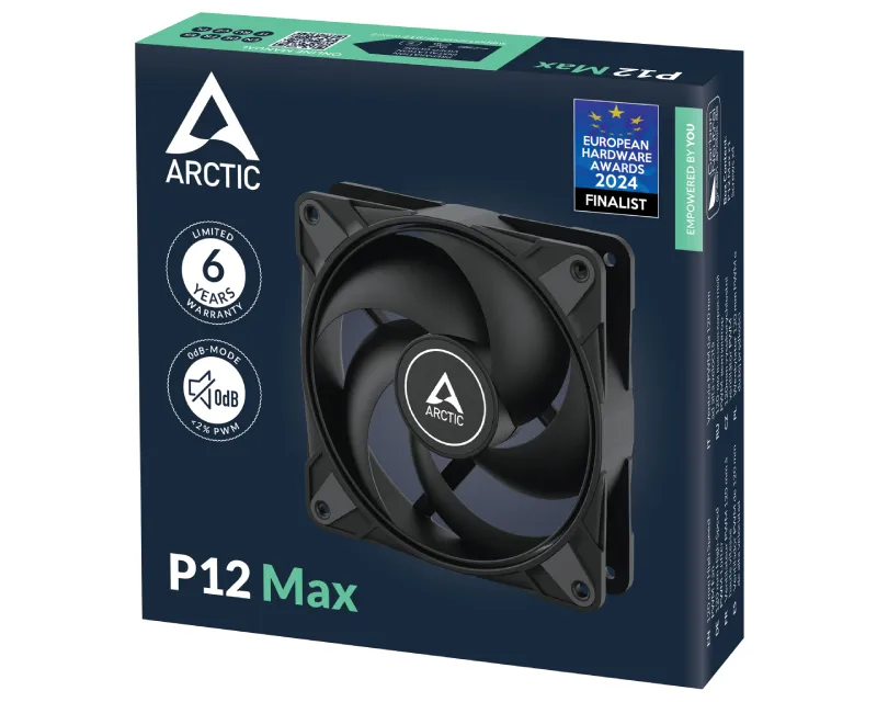 ARCTIC P12 120mm Max ventilator crni (ACFAN00280A)  Slika 6
