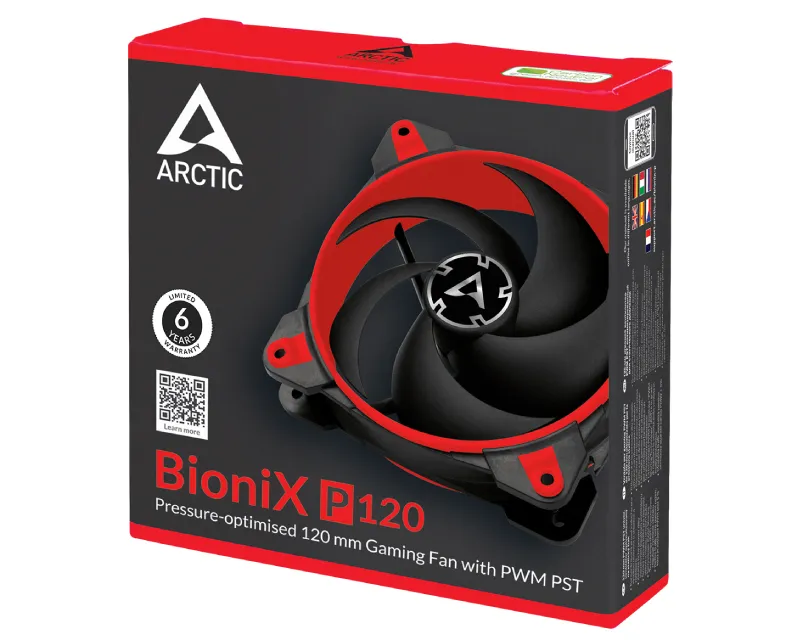 ARCTIC BioniX P120 120mm ventilator crveni (ACFAN00115A) Slika 5