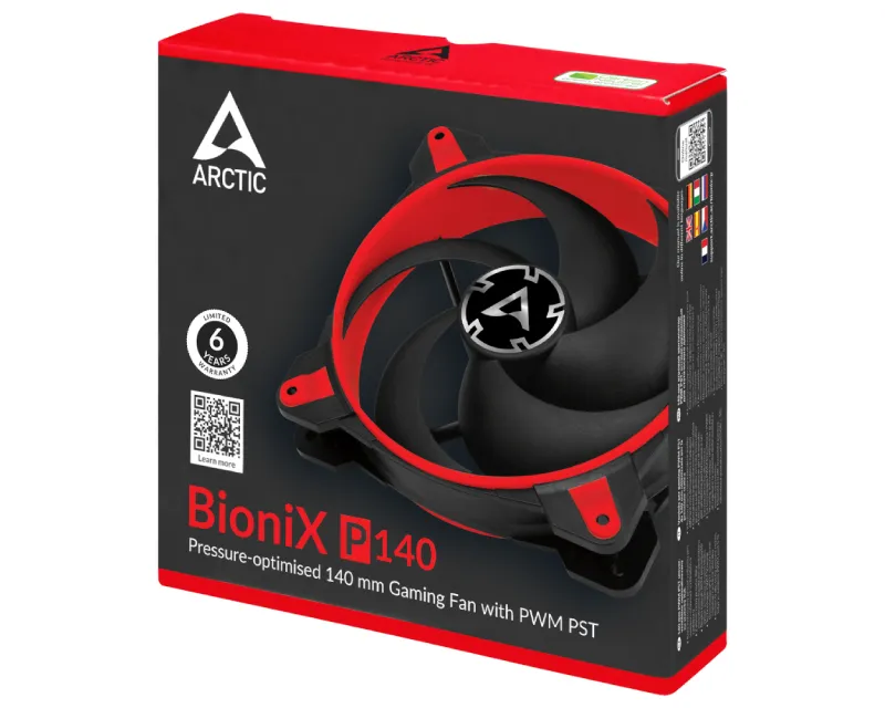 ARCTIC BioniX P140 140mm ventilator crveni (ACFAN00127A) Slika 4