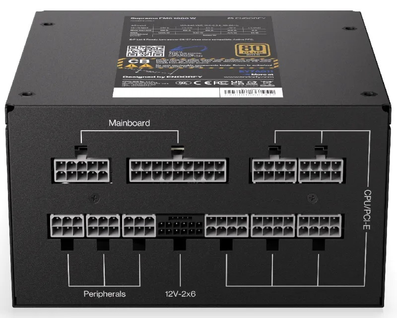ENDORFY Supremo FM6 Gold 1000W napajanje (EY7A011) Slika 9