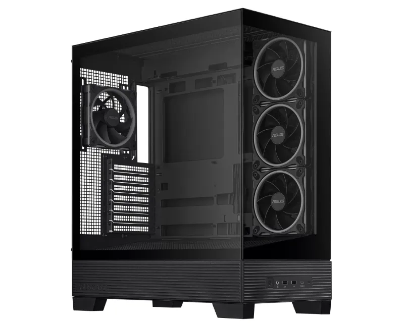 ASUS A31 PLUS TG ARGB BLACK ATX kućište crno Slika 4