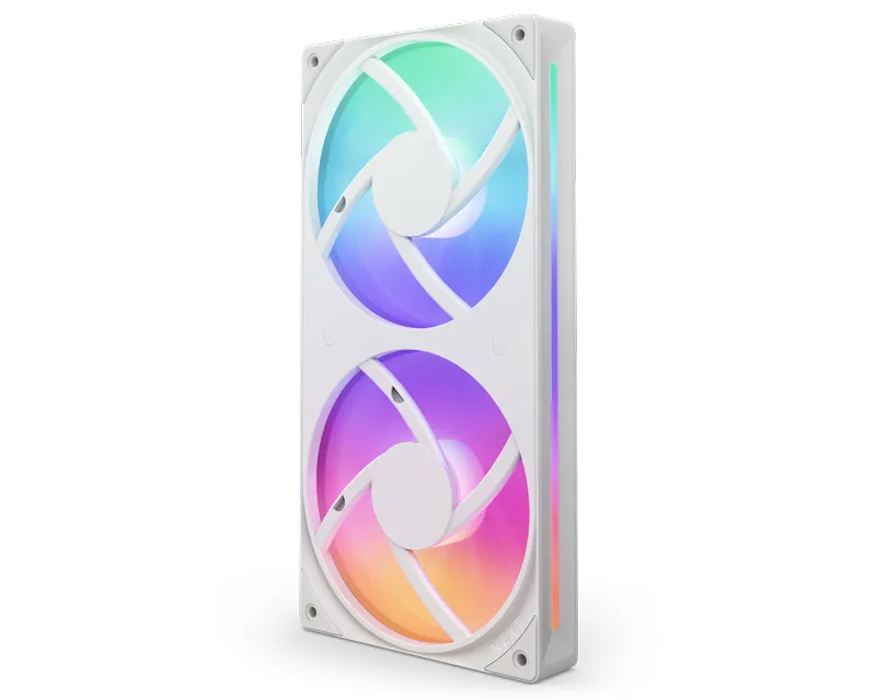 NZXT F280 RGB Core 280mm ventilator beli (RF-U28HF-W1) Slika 2