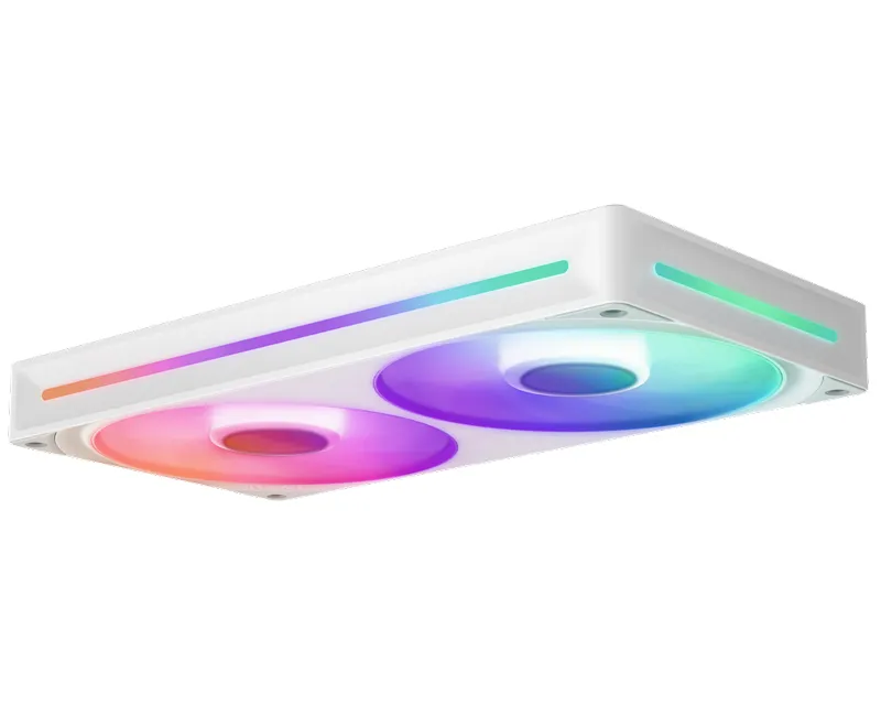 NZXT F280 RGB Core 280mm ventilator beli (RF-U28HF-W1) Slika 3
