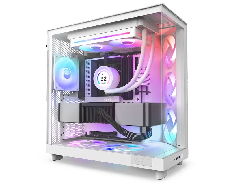 NZXT F280 RGB Core 280mm ventilator beli (RF-U28HF-W1) Slika 6