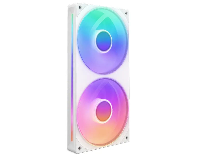 NZXT F280 RGB Core 280mm ventilator beli (RF-U28HF-W1) Slika 1