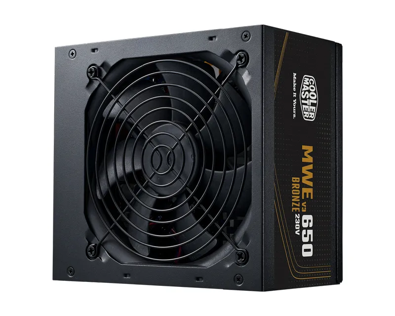 COOLER MASTER MWE Bronze V3 650W napajanje (MPE-6501-ACAAW-3BEU) 5Y Slika 1
