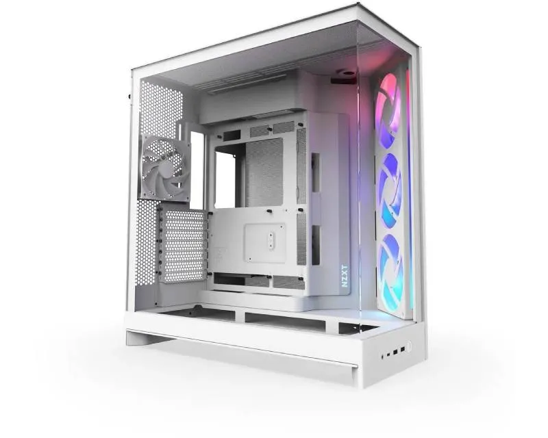 NZXT H9 Flow RGB Gaming kućište belo (CM-H92FW-R1)  Slika 2