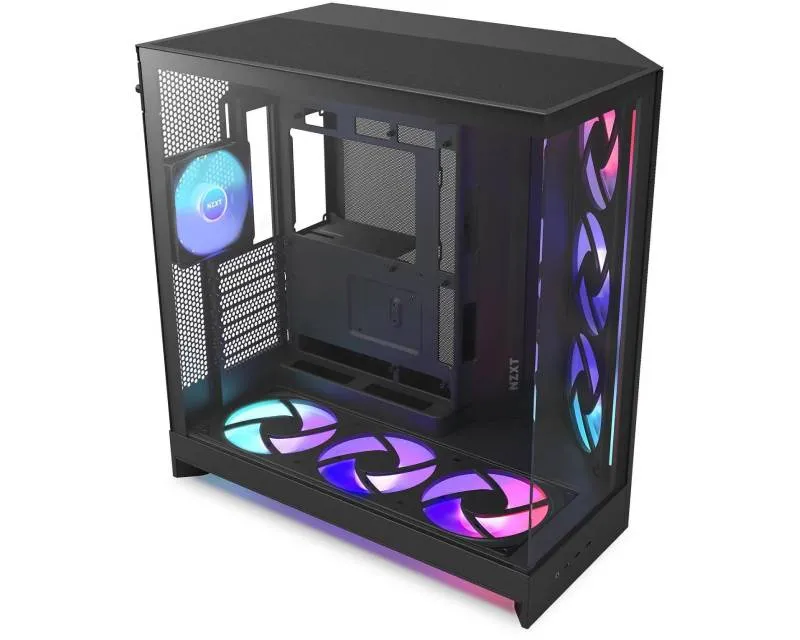 NZXT H9 Flow RGB+ Gaming kućište crno (CM-H92FB-P1)  Slika 2