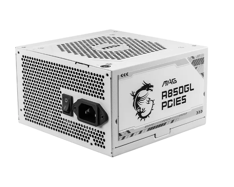 MSI MAG A850GL PCIE5 850W belo napajanje  Slika 1