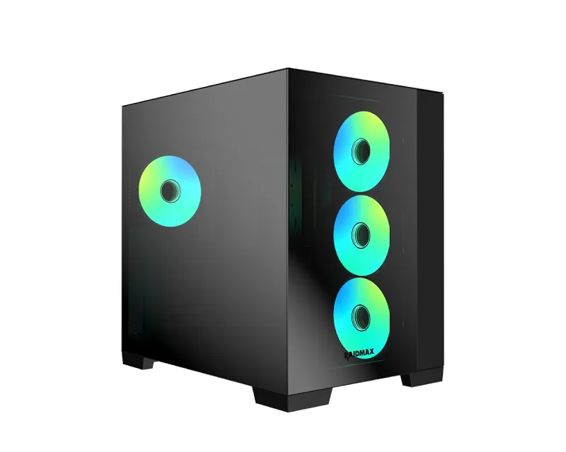 RAIDMAX Kućište INFINITA i610 CHROME crno  Slika 1