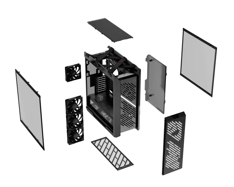 ASUS ROG STRIX HELIOS II GX601S crno kućište  Slika 9