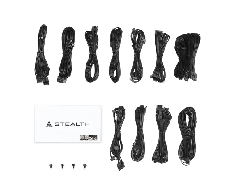 CHIEFTEC SPX-1200-FC-FOB 1200W Stealth 80Plus Platinum modularno napajanje 5Y  Slika 7