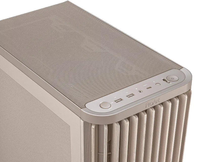 ASUS PROART PA401 WOOD MESH PWM BEIGE kućište krem  Slika 4