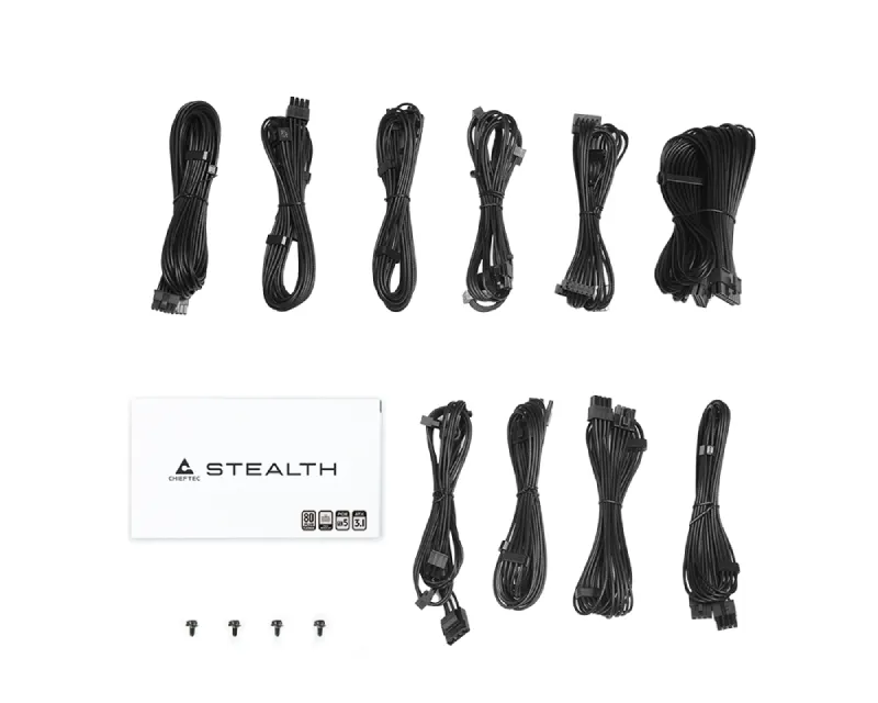 CHIEFTEC SPX-1000-FC 1000W Stealth 80Plus Platinum modularno napajanje 5Y  Slika 7